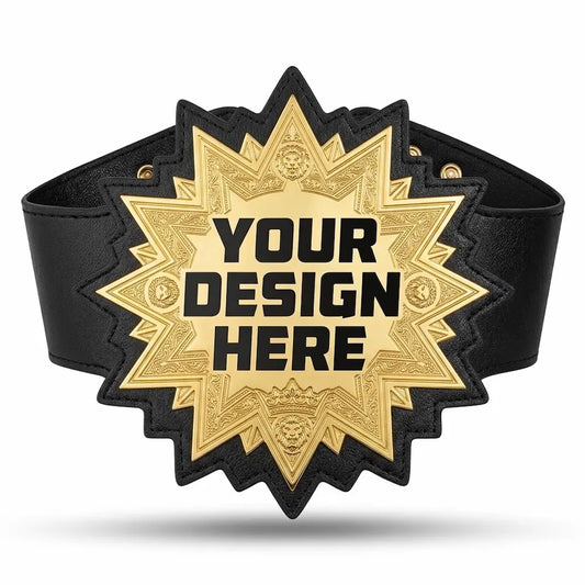 Championship Custom Belt – Personalized Title Belt