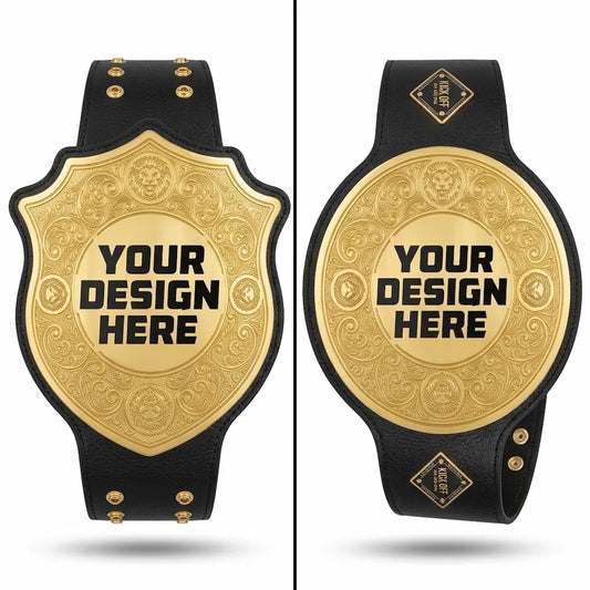 Championship Custom Belt – Personalized Title Belt