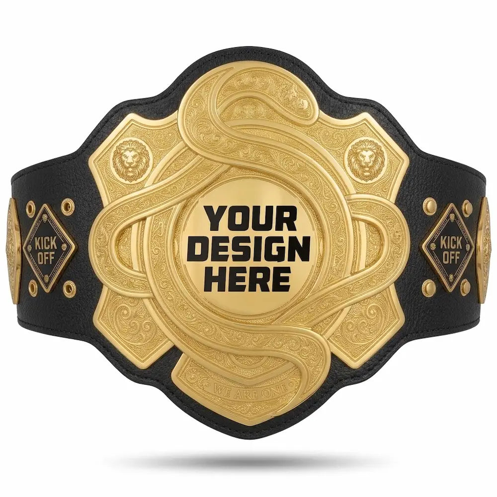 Championship Custom Belt – Personalized Title Belt