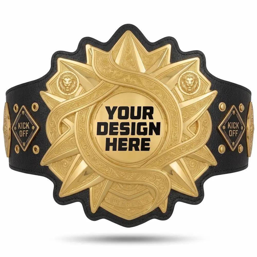 Championship Custom Belt – Personalized Title Belt