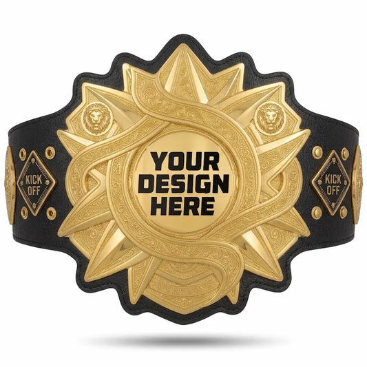 Championship Custom Belt – Personalized Title Belt
