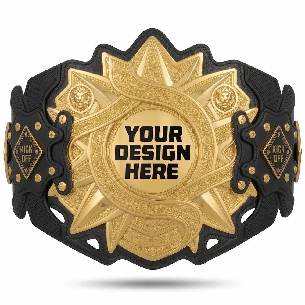 Championship Custom Belt – Personalized Title Belt