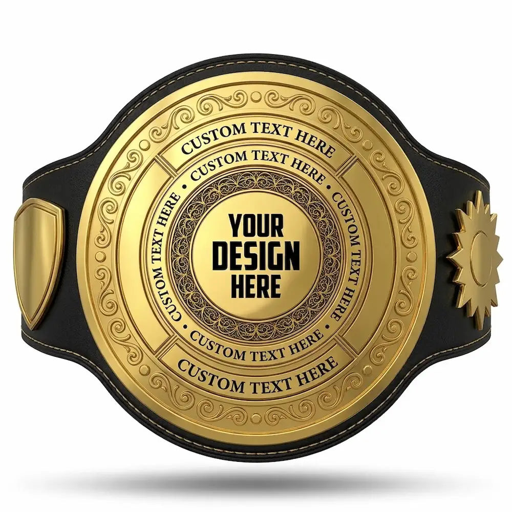 Championship Custom Belt – Personalized Title Belt