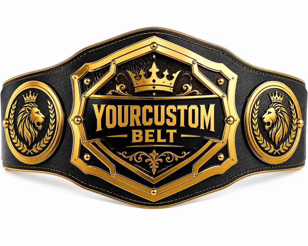 Championship Custom Belt – Personalized Title Belt