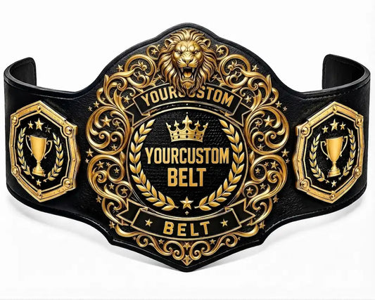 Championship Custom Belt – Personalized Title Belt