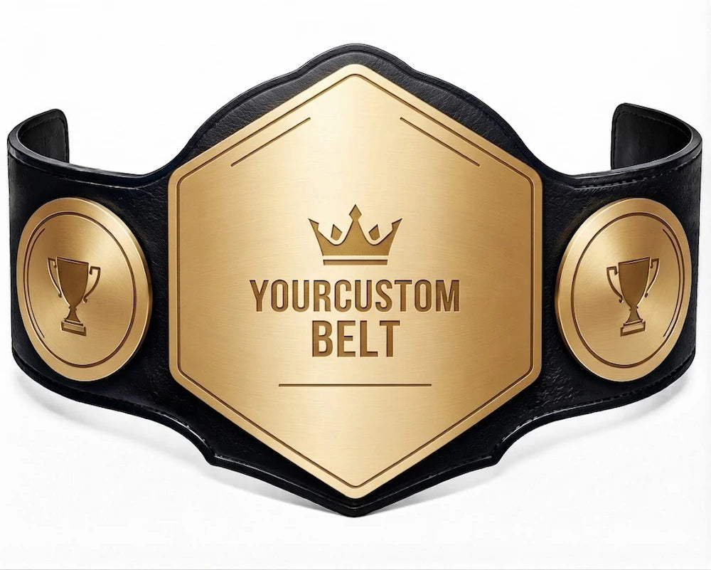 Championship Custom Belt – Personalized Title Belt
