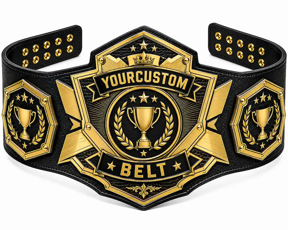 Championship Custom Belt – Personalized Title Belt