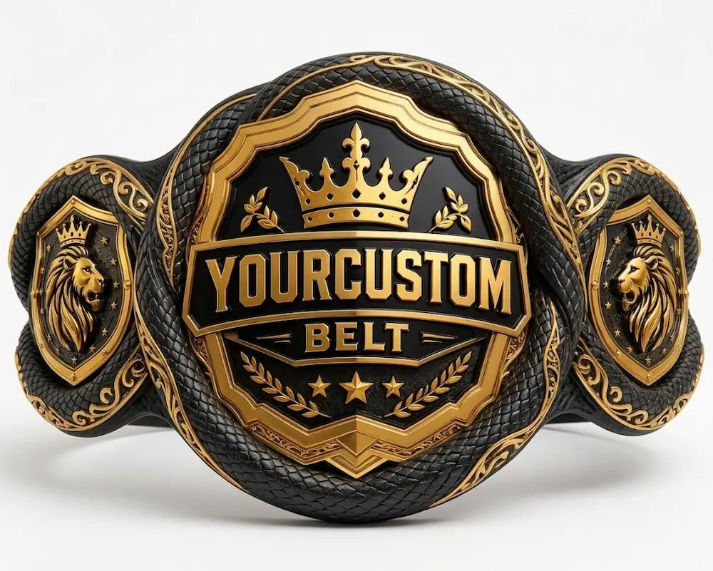 Championship Custom Belt – Personalized Title Belt