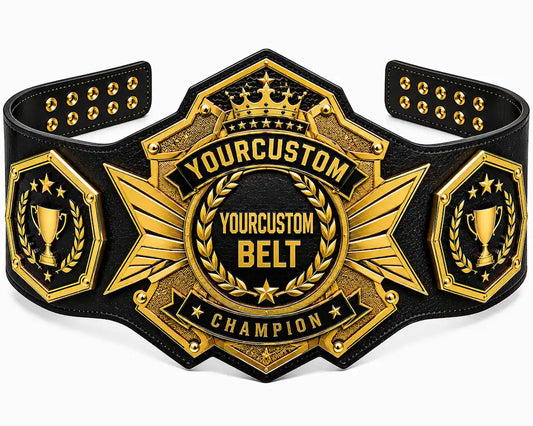 Championship Custom Belt – Personalized Title Belt