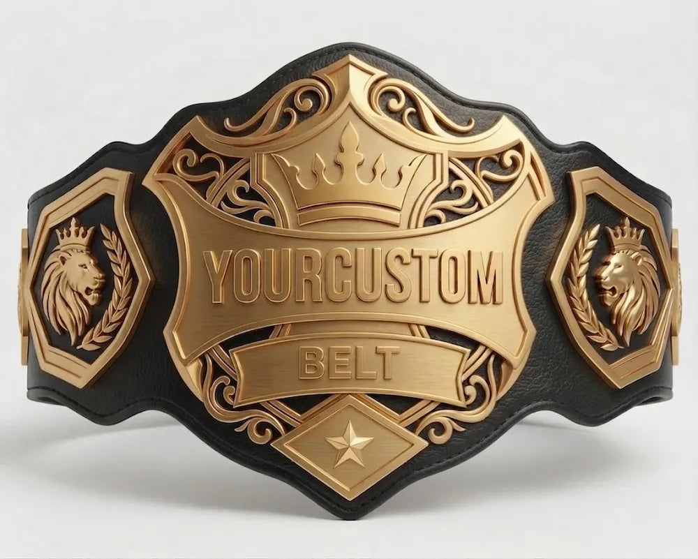 Championship Custom Belt – Personalized Title Belt