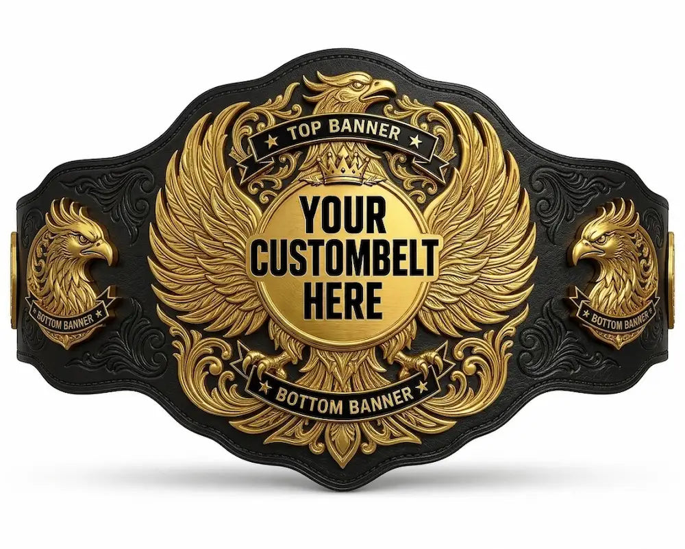 Championship Custom Belt – Personalized Title Belt