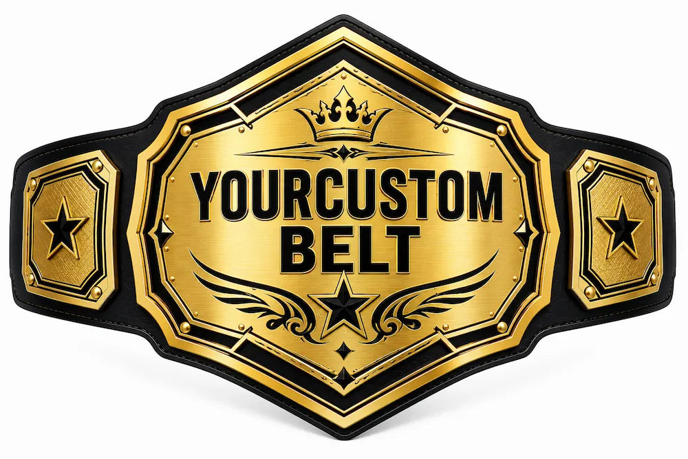 Championship Custom Belt – Personalized Title Belt