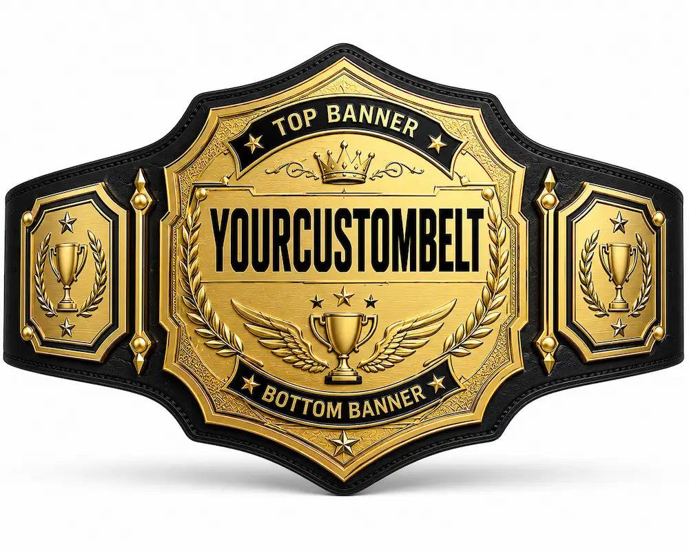 Championship Custom Belt – Personalized Title Belt