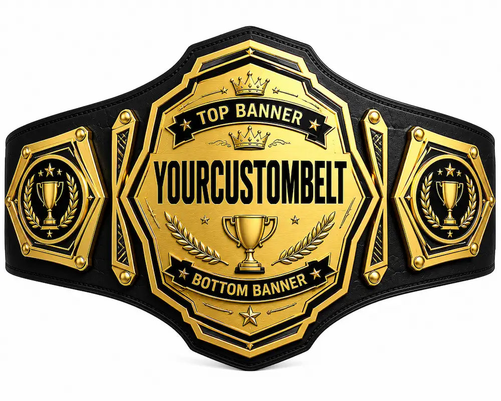 Championship Custom Belt – Personalized Title Belt