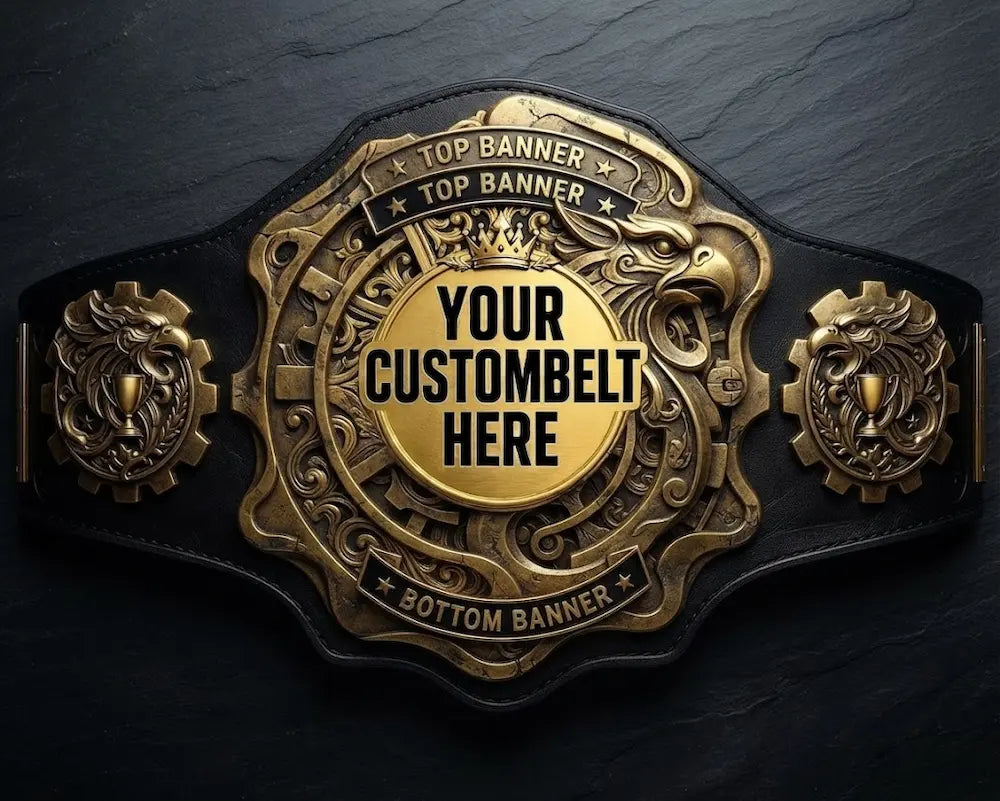 Championship Custom Belt – Personalized Title Belt