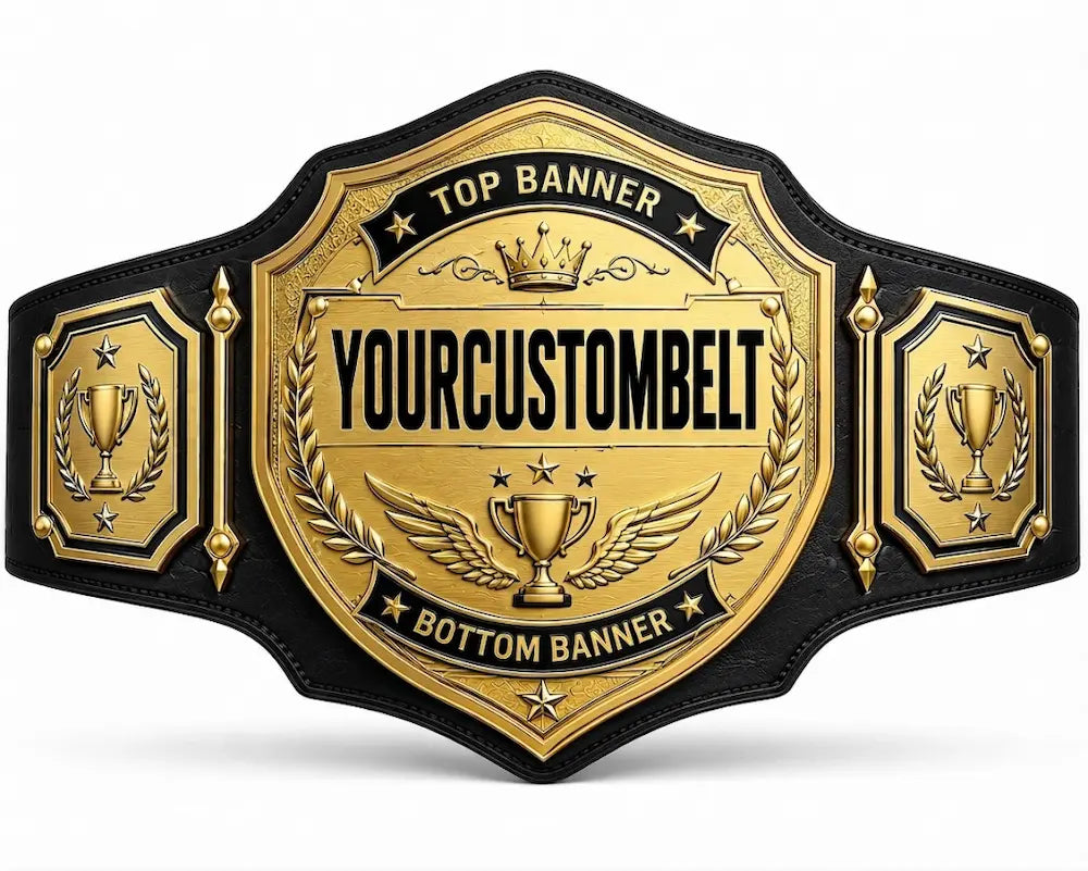 Championship Custom Belt – Personalized Title Belt