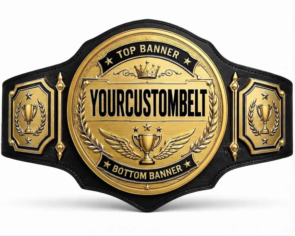 Championship Custom Belt – Personalized Title Belt