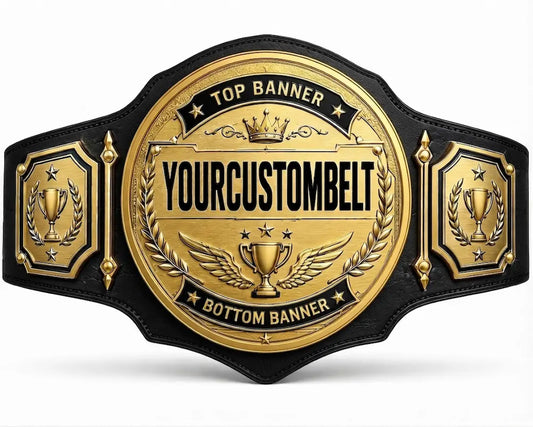 Championship Custom Belt – Personalized Title Belt