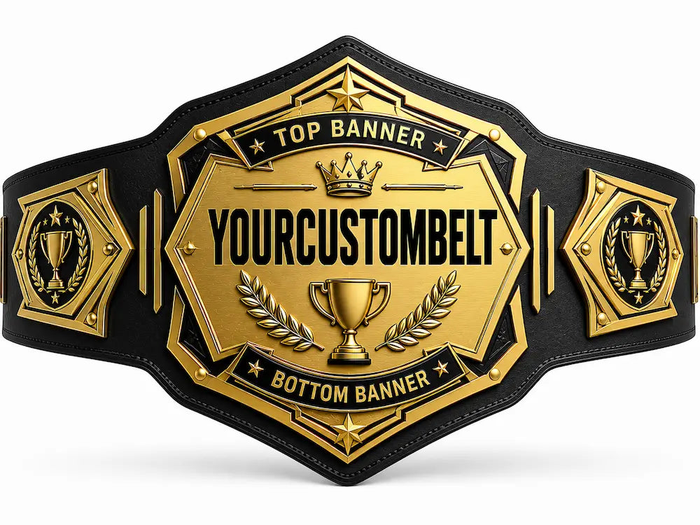 Championship Custom Belt – Personalized Title Belt
