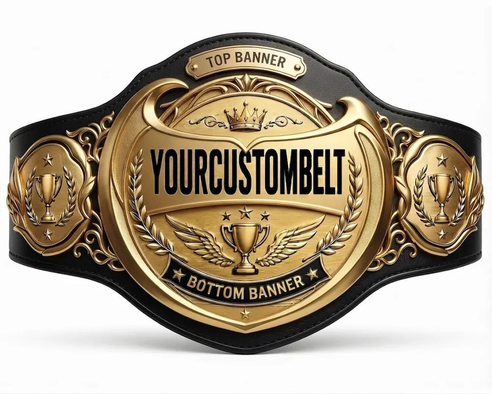 Championship Custom Belt – Personalized Title Belt