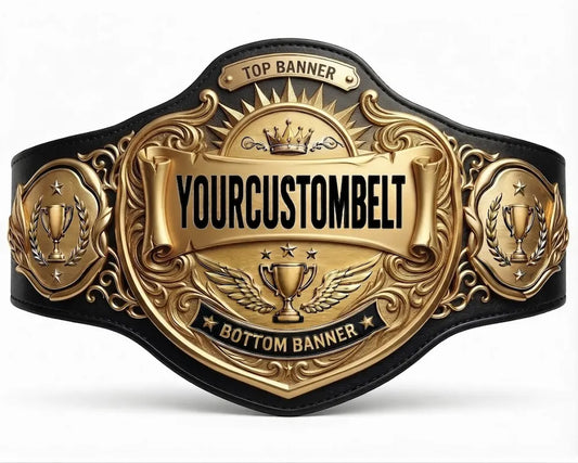 Championship Custom Belt – Personalized Title Belt