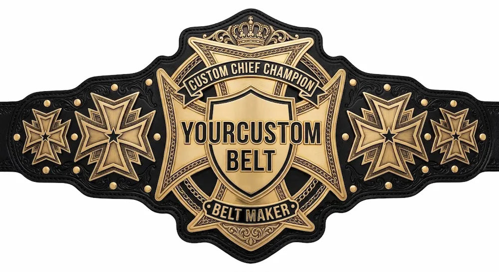 Championship Custom Belt – Personalized Title Belt