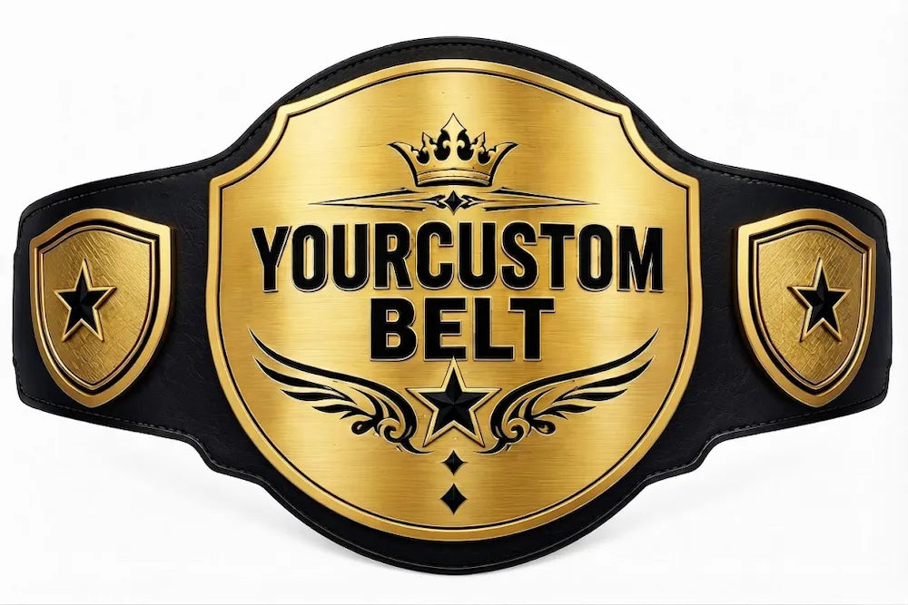 Championship Custom Belt – Personalized Title Belt