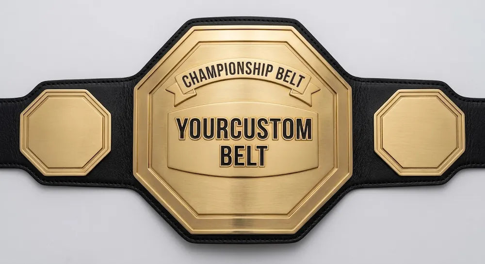 Championship Custom Belt – Personalized Title Belt