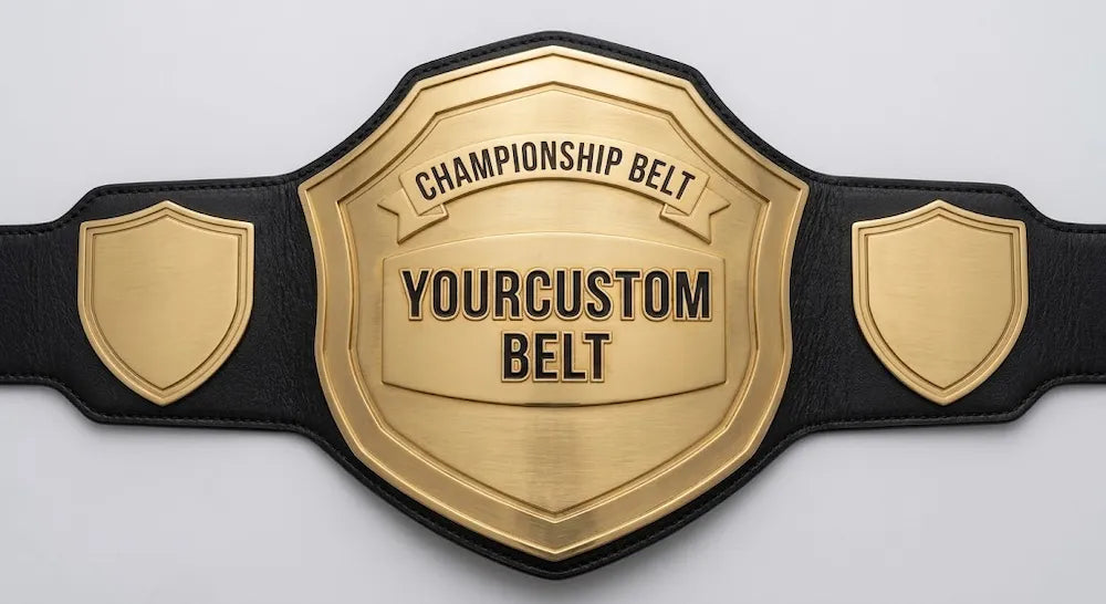 Championship Custom Belt – Personalized Title Belt