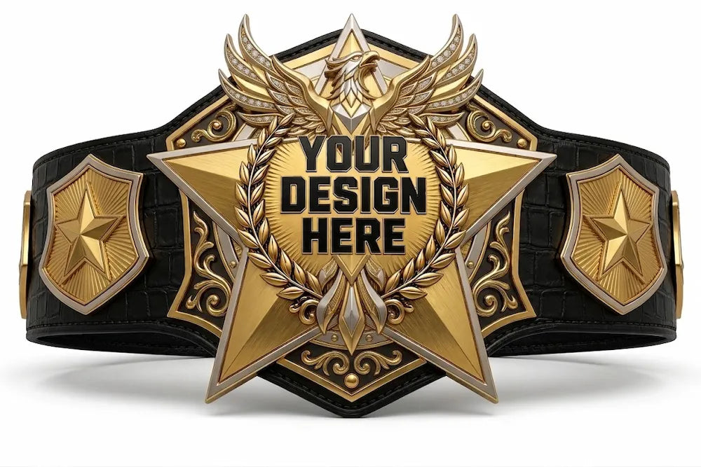 Championship Custom Belt – Personalized Title Belt