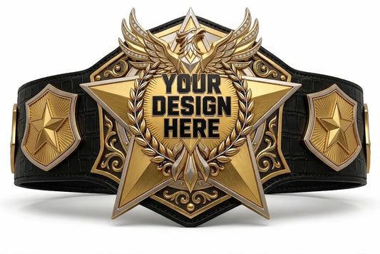 Championship Custom Belt – Personalized Title Belt