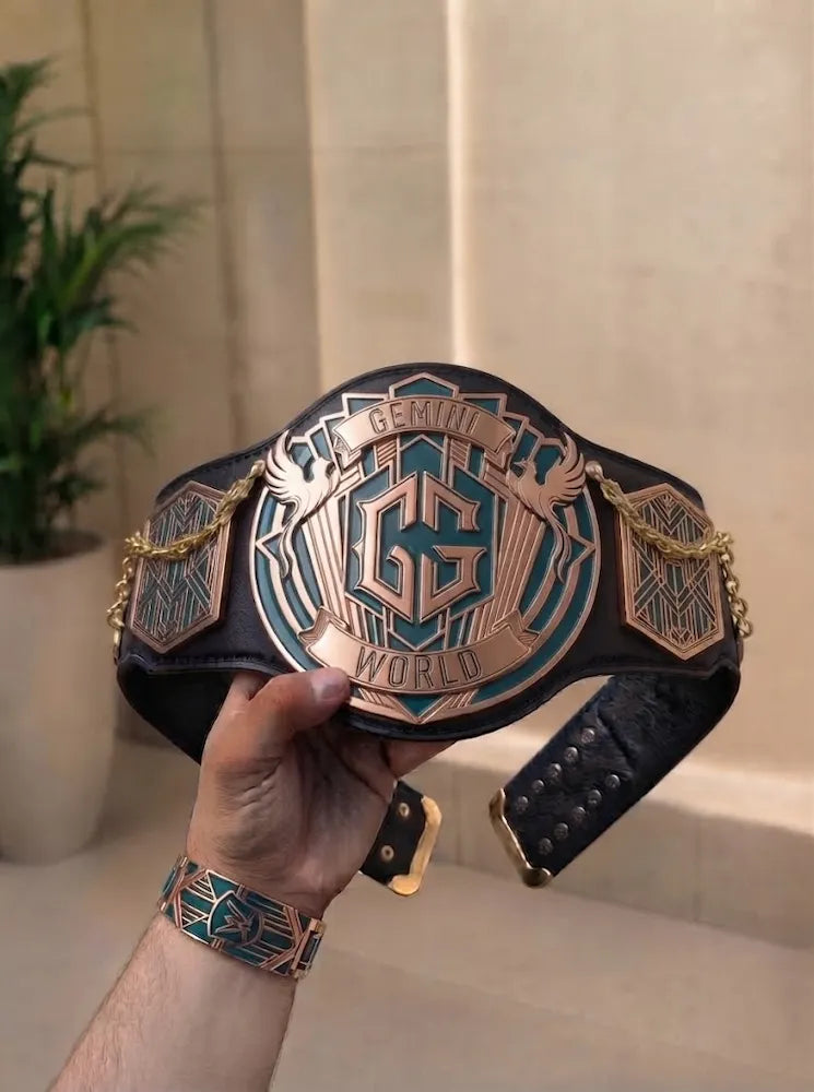 Championship Custom Belt – Personalized Title Belt