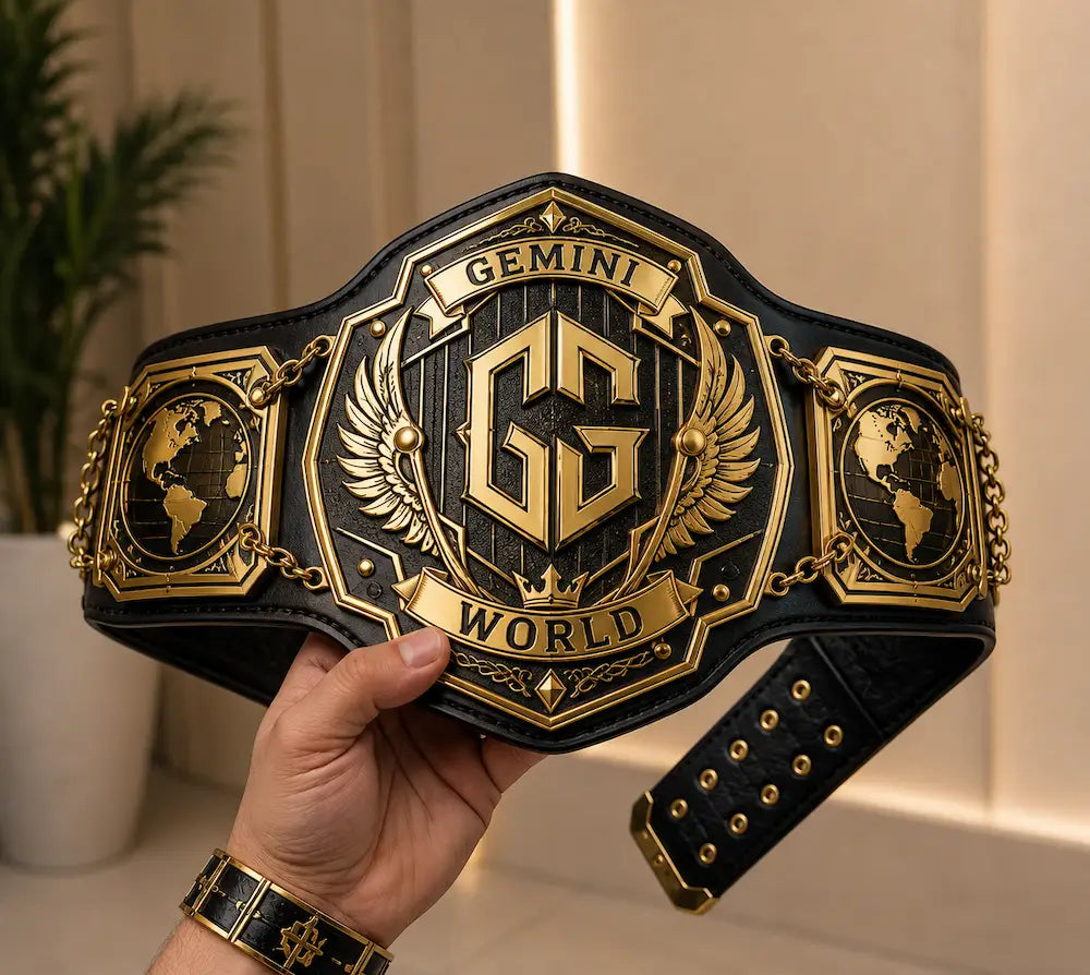 Championship Custom Belt – Personalized Title Belt