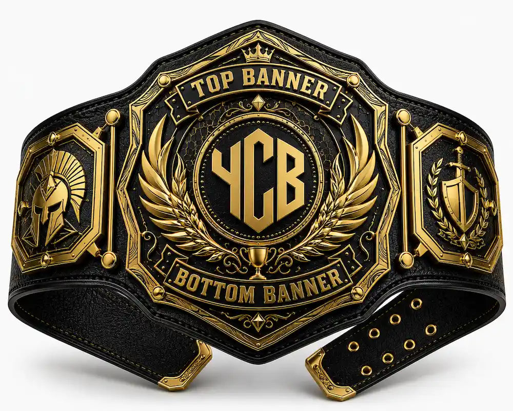 Championship Custom Belt – Personalized Title Belt