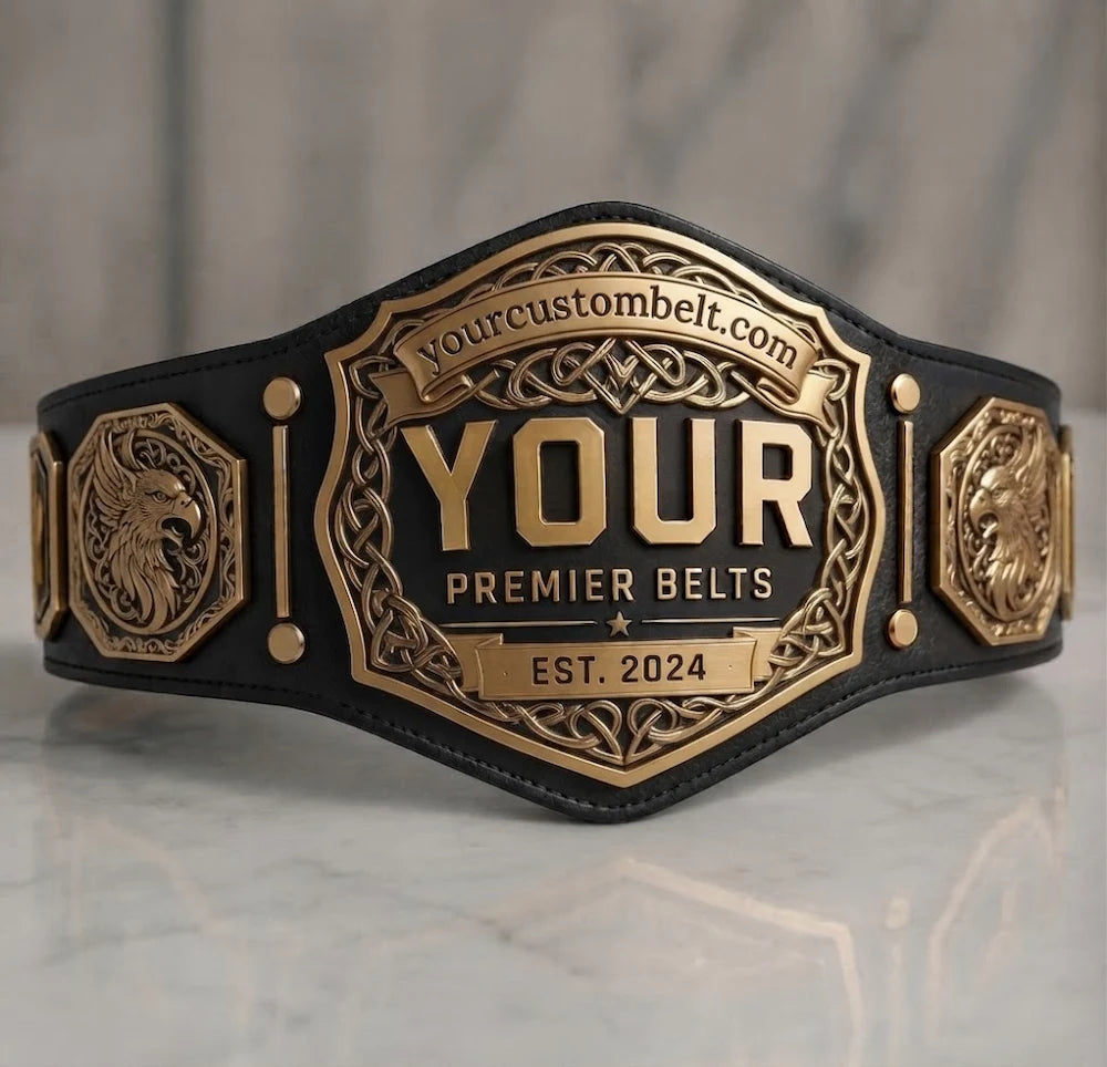 Championship Custom Belt – Personalized Title Belt