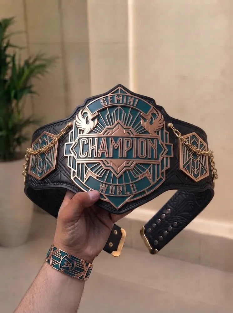 Championship Custom Belt – Personalized Title Belt