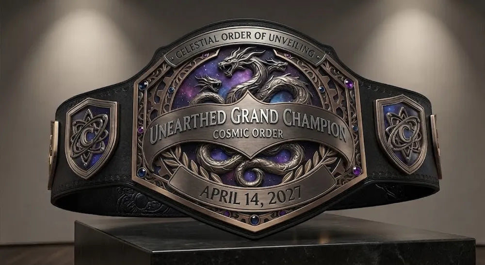 Championship Custom Belt – Personalized Title Belt