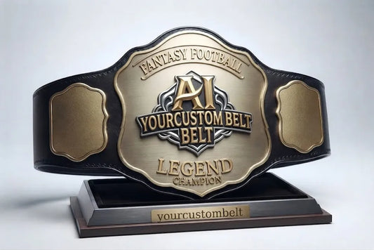 Championship Custom Belt – Personalized Title Belt