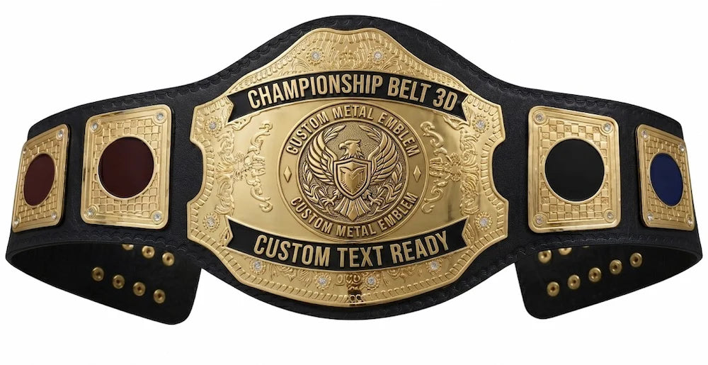 Championship Custom Belt – Personalized Title Belt
