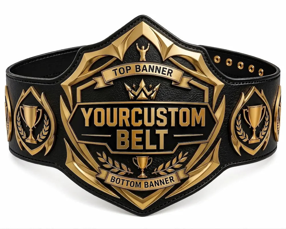 Championship Custom Belt – Personalized Title Belt