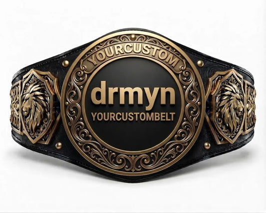 Championship Custom Belt – Personalized Title Belt