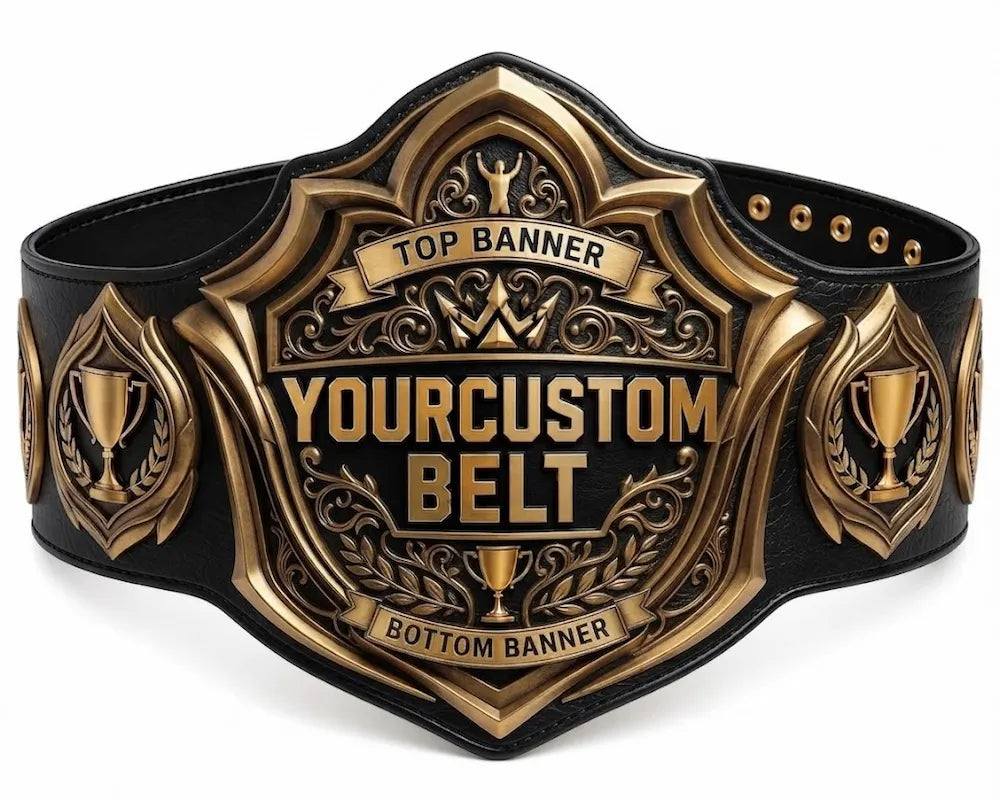 Championship Custom Belt – Personalized Title Belt