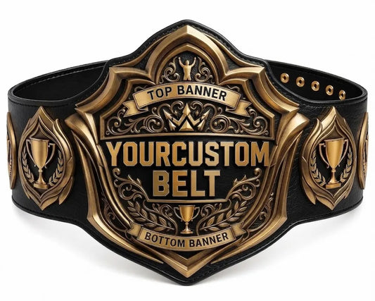 Championship Custom Belt – Personalized Title Belt