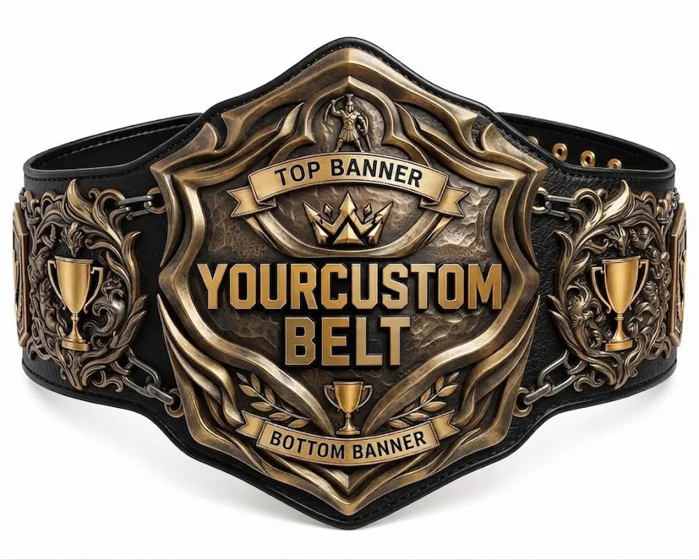 Championship Custom Belt – Personalized Title Belt