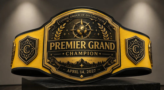 Championship Custom Belt – Personalized Title Belt