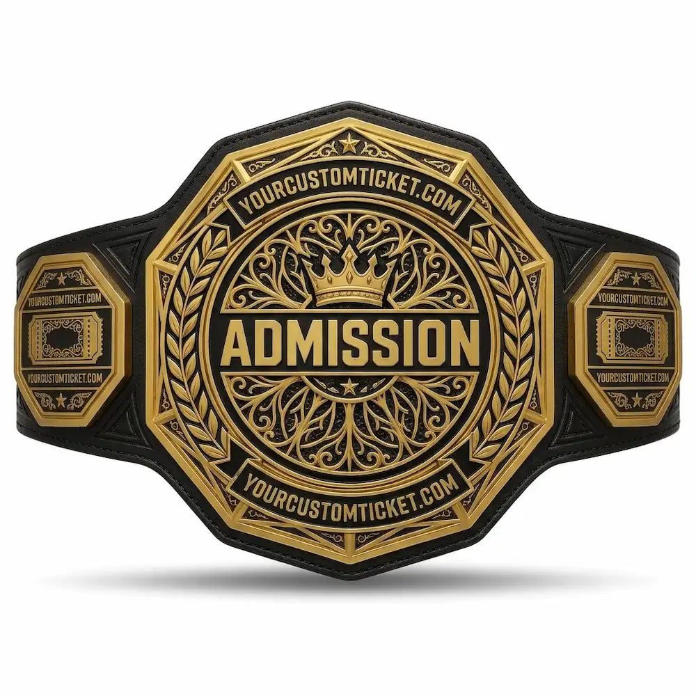 Championship Custom Belt – Personalized Title Belt