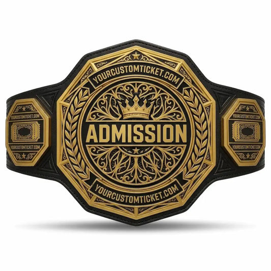 Championship Custom Belt – Personalized Title Belt
