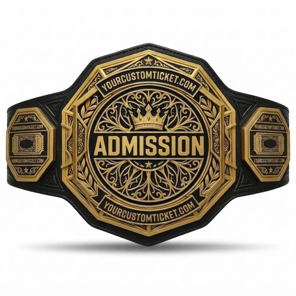 Championship Custom Belt – Personalized Title Belt