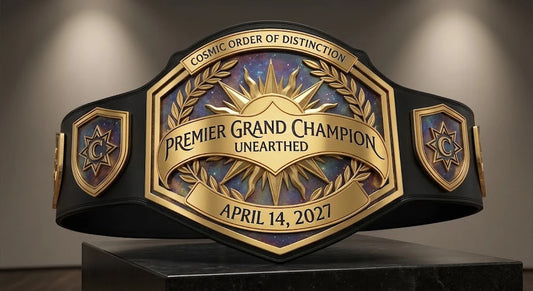 Championship Custom Belt – Personalized Title Belt