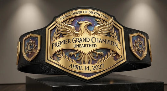 Championship Custom Belt – Personalized Title Belt